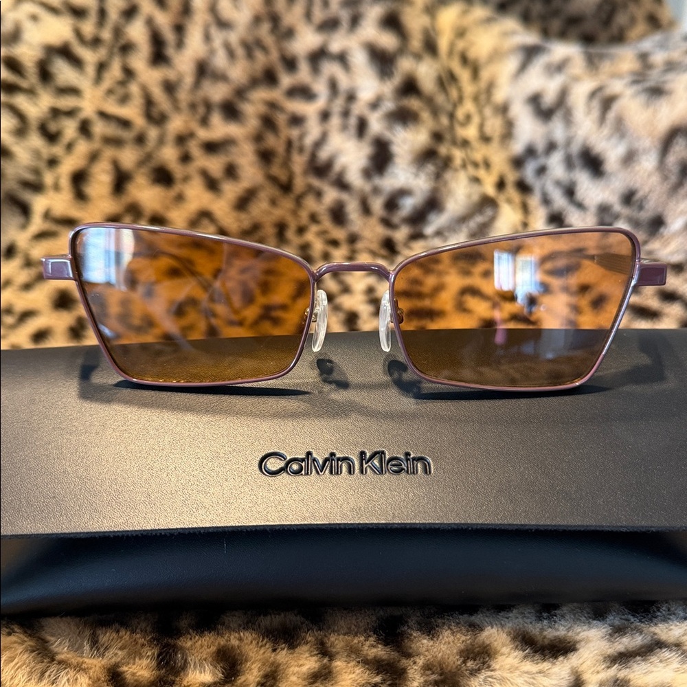 Calvin Klein CK24110S Sunglasses 200 Brown 53mm
